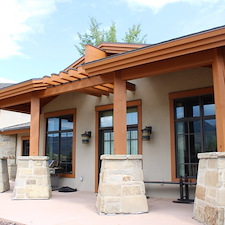 Full-Exterior-Solid-Stain-Project-High-End-Home-in-Park-Meadows-Park-City-UT 0